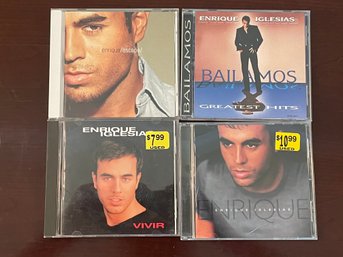 Lot Of 4 Enrique Iglesias CDs M26