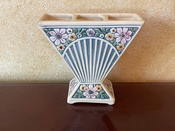 Weller Floral Art Pottery Vase 1915-1920 Antique B77