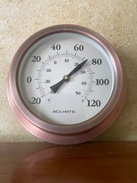 Copper Wall Thermometer F36