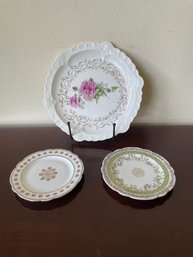 3pc Lot Of Antique Sevres China Co K23