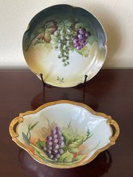 2pc Lot Antique Victoria (austria) China K25