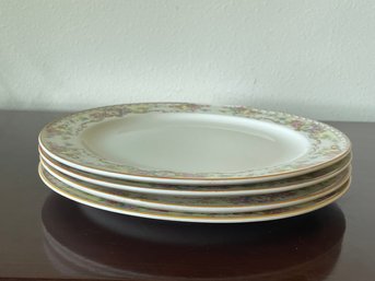 Set Of 4 Edwin Knowles 10' Dinner Plates K28