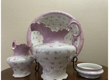 Antique Wash Basin & Pitcher Set