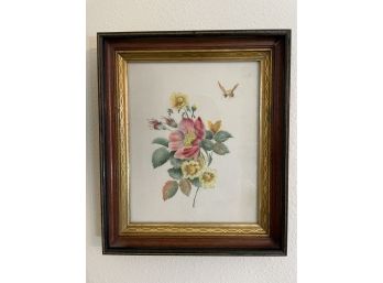 Vintage Painting In Antique Frame