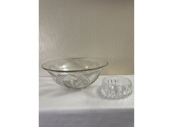 Lot Of Vintage Pressed Glass Bowls