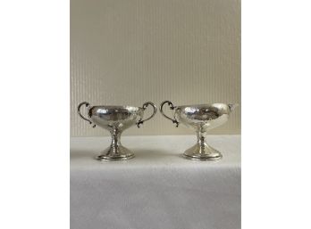 Antique 925 Sterling Cream & Sugar Set