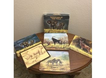 Set Of Vintage Kingdoms Of The Wild Placemats