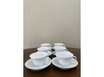 Set Of Antique Cups & Saucers