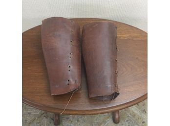 Antique/vintage Leather Gaiters