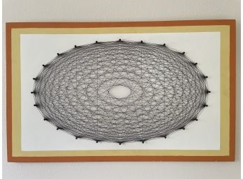 Vintage Mid Century String Art