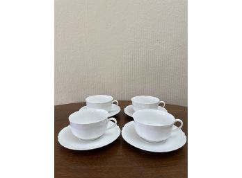 Set Of Antique Cups & Saucers