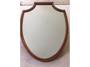 Vintage Shield Style Wall Mirror