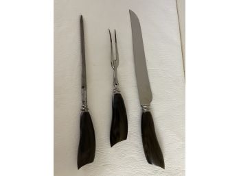 Antique/vintage Sheffield Carving Set