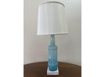 Antique Glass Table Lamp