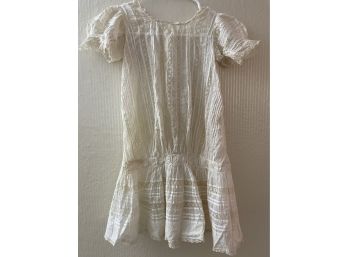 Antique Victorian Child's Batiste Dress