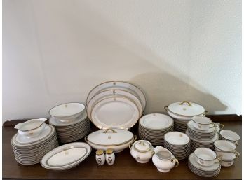 Large Set Of Antique Syracuse China Dinnerware