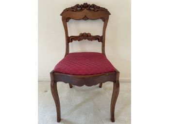 Victorian Walnut Side Chair