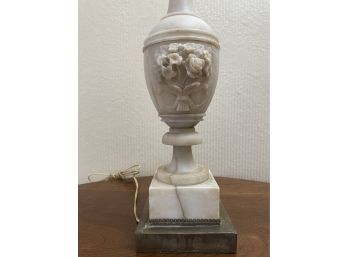 Antique Marble Table Lamp