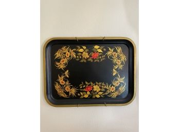 Tole Painted Tray