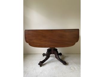 Beautiful Antique Classical Drop Leaf Table