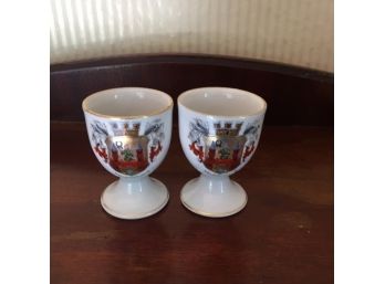 Pair Of Vintage Egg Cups