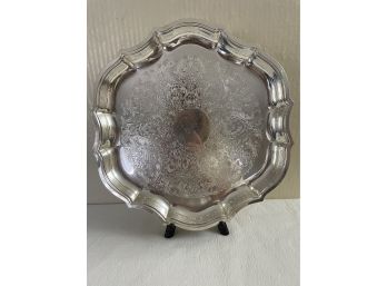 Vintage Silver Plate Tray