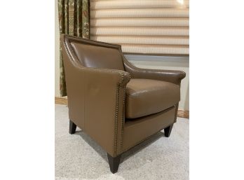 Bernhardt Leather Armchair