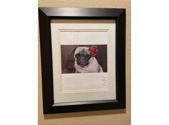 Framed Print 'Good Breeding Just Shows'