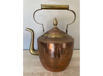 Large Copper Tea Kettle