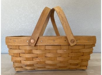 Handwoven Longaberger Basket