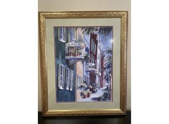 Framed Water Color Print By Victoria Platt Ellis