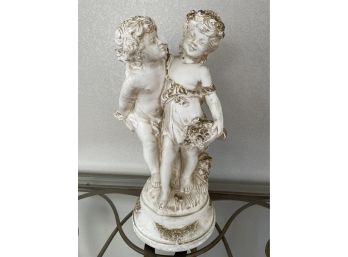 Vintage Statue Of Children