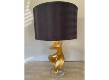 Gold Table Lamp