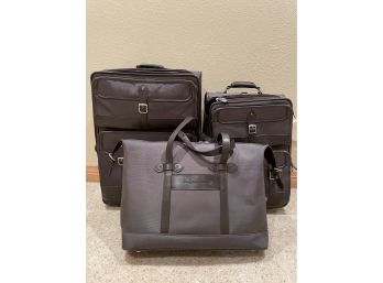 3 Piece Polo Ralph Lauren Luggage Set