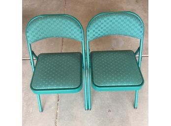 Pair Of Folding Chairs