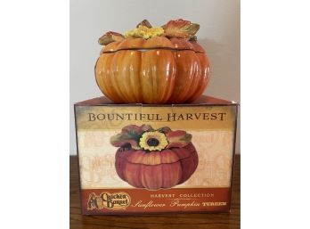 Cracker Barrel  Sunflower Pumpkin Tureen