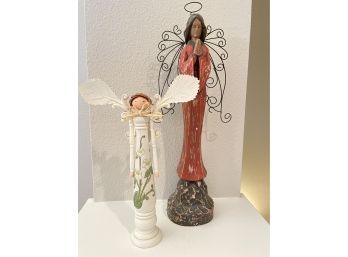 Pair Of Angel Figurines