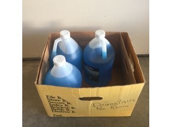 Lot Of Windshield Washer Fluid