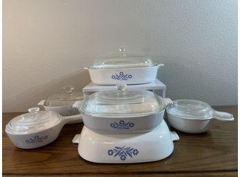 Lot Of Vintage Corning Ware  Cook Ware