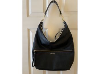 Calvin Klein Leather Shoulder Bag