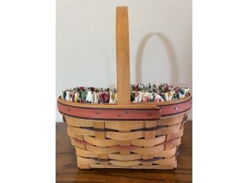 Handwoven Longaberger Basket