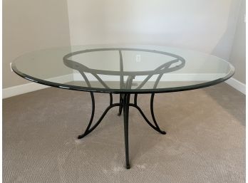 Glass Top Dining Table