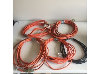 Lot Of  Grounded Extension Cords