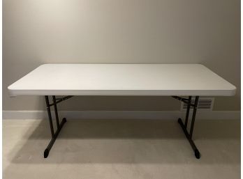 White Lifetime Folding Table