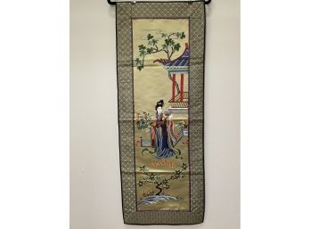 Embroidered Silk Runner From China