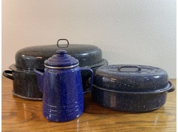 Speckled Enameled Cookware