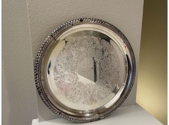 Wm. Rogers Silver Plate Tray