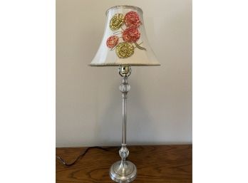 Silver Table Lamp