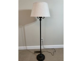 Bronze Finish Metal Floor Lamp