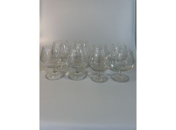 Set Of 8 Cognac & Brandy Snifters